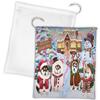 Holiday Gingerbread Cookie Siberian Husky Dogs Shop Drawstring Laundry or Gift Bag LGB48637 view 1