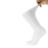 120 Pairs of Men's Cotton Diabetic Neuropathy Crew Socks (White, Shoe Size 8-11 US) view 3
