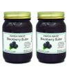 Amish Jam - Two 18 Oz Jars (Blackberry Butter) view 1