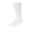 120 Pairs of Men's Extra Large Cotton Diabetic Neuropathy King Size Crew Socks (White, Shoe Size 12-14.5 US) view 2