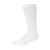 24 Pairs of Men's Cotton Diabetic Neuropathy Crew Socks (White, Shoe Size 8-11 US) view 2