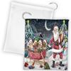Santa Sled Dogs Christmas Happy Holidays Goldendoodle Dogs Drawstring Laundry or Gift Bag LGB48702 view 1