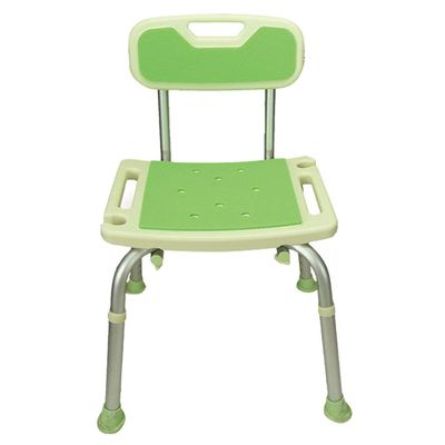 RTY-BY Shower Stool with Padded Seat - Shower Seat for Adults Seniors, Shower Bench Bath Chair for Bathroom Bathtub Showering or Leg Shaving, Green