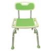 RTY-BY Shower Stool with Padded Seat - Shower Seat for Adults Seniors, Shower Bench Bath Chair for Bathroom Bathtub Showering or Leg Shaving, Green view 1