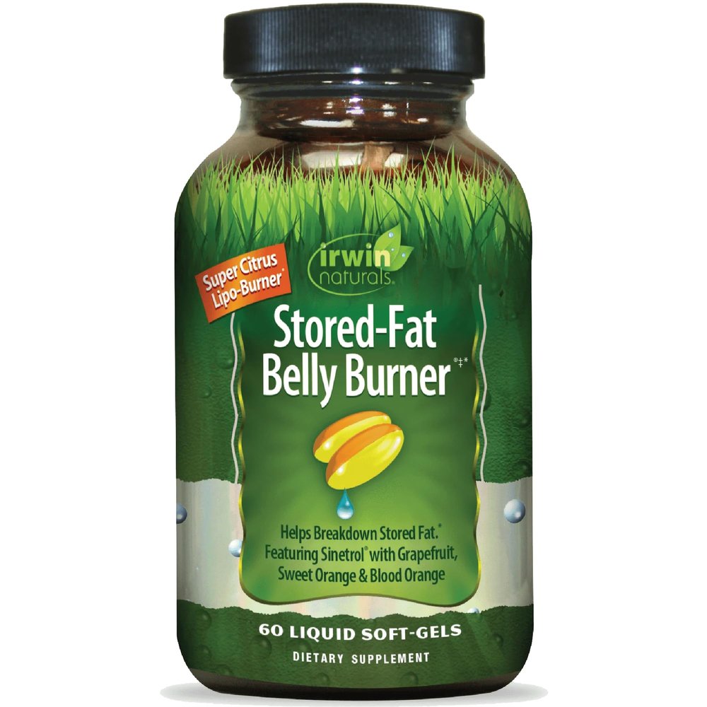 Irwin Naturals Stored-Fat Belly Burner - 72 Liquid Soft-Gels