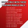 Elliptical Roller Wheel | Replacement for Various ProForm Elliptical Models | 3"W x 4"D | Part #238880 view 2