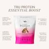 TRU Supplements Plant Based Protein Powder, BCAA, EAA, 20g Vegan Brown Rice & Pea Protein, 100 Calories, 27 Vitamins, No Artificial Flavors 25 Servings (Chocolate Peanut Butter) view 3