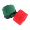 EXCEART 2rolls Christmas Ribbon Red and Green Crafting Ribbon for Packing Sewing and Holiday Decorations Linenette Style for Home and Event Use view 1