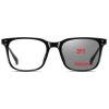 Bifocal Photochromic Reading Glasses Transition Rectangular For Men Women UV400 Sunglasses Readers Anti-UV and anti-glare with box (black, 1.25) view 1