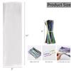 600pcs Cellophane Bags Set - 300pcs Long Clear Treat Bags, 300pcs Colors Twist Ties for Gifts, Party Favors view 3