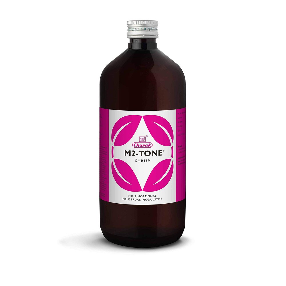 Charak Ayurvedic M2 Tone Syrup (200 ML) by Exportmall