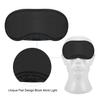 10pcs Eye Mask Sleep Masks Eye Cover Lightweight Comfortable Soft Blindfold Eyeshade with Nose Pad & Elastic Straps for Women Men Travel Sleep Game Shift Work Naps Team Building Party, Black view 2