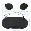 10pcs Eye Mask Sleep Masks Eye Cover Lightweight Comfortable Soft Blindfold Eyeshade with Nose Pad & Elastic Straps for Women Men Travel Sleep Game Shift Work Naps Team Building Party, Black view 3