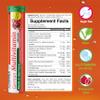 T&D German Multvitamin + Minerals 10 Vitamins 2 Minerals - 100 Vegan Drink Effervescent Tablets - Pomegranate Flavor - Made in Germany view 3
