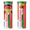 T&D German Multvitamin + Minerals 10 Vitamins 2 Minerals - 40 Vegan Drink Effervescent Tablets - Pomegranate Flavor - Made in Germany view 1