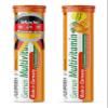 T&D German Multvitamin 10 Vitamins - 40 Vegan Drink Effervescent Tablets - Orange Flavor - Made in Germany view 1