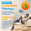 Microwaveable Booties and Feet Warmers - Deep-penetrating heat for relieving foot stiffness, sore muscles and joints, Achilles tendinitis, plantar fasciitis, stress fractures, and circulatory problems view 3