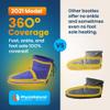 Microwaveable Booties and Feet Warmers - Deep-penetrating heat for relieving foot stiffness, sore muscles and joints, Achilles tendinitis, plantar fasciitis, stress fractures, and circulatory problems view 4