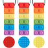 Promax 3 Pack Sensory Chew Necklaces for Kids Toddlers with Autism ADHD,Biting Needs,Oral Motor Chewy Stick,Silicone Teether Toys for Autistic Chewers,Gum-Friendly view 1