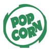 1/2 Sheet - Green Popcorn Party Birthday - D24654 - 2D Edible Cake Cupcake Party Topper view 1