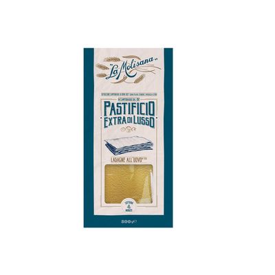La Molisana - Imported Italian Egg Lasagna Sheets, (2)- 500g Boxes