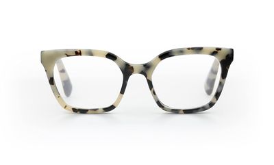 eyebobs - Overlook | Premium Women's Reading Glasses | Cat-Eye Frames for Average Faces, Vanilla Chop, 4.00