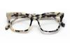 eyebobs - Overlook | Premium Women's Reading Glasses | Cat-Eye Frames for Average Faces, Vanilla Chop, 4.00 view 2