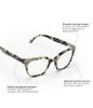 eyebobs - Overlook | Premium Women's Reading Glasses | Cat-Eye Frames for Average Faces, Vanilla Chop, 4.00 view 3