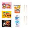 Korean Spicy Ramen Box | 3 Buldak Ramen Original, Cheese, Carbo +1 Korean Spicy Rice Cake Tteokbokki +1 Korean Sweet Drink + 4 Chopsticks | Korean Food Box Gift - Journey of Korea view 1