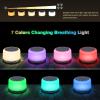 Sleep Sound Machine 24 Natural Soothing Sounds 7 Color Breathing Lights and Night Light with Timer Memory Feature Rechargeable Portable White Noise Machine for Baby Kids Adults view 2