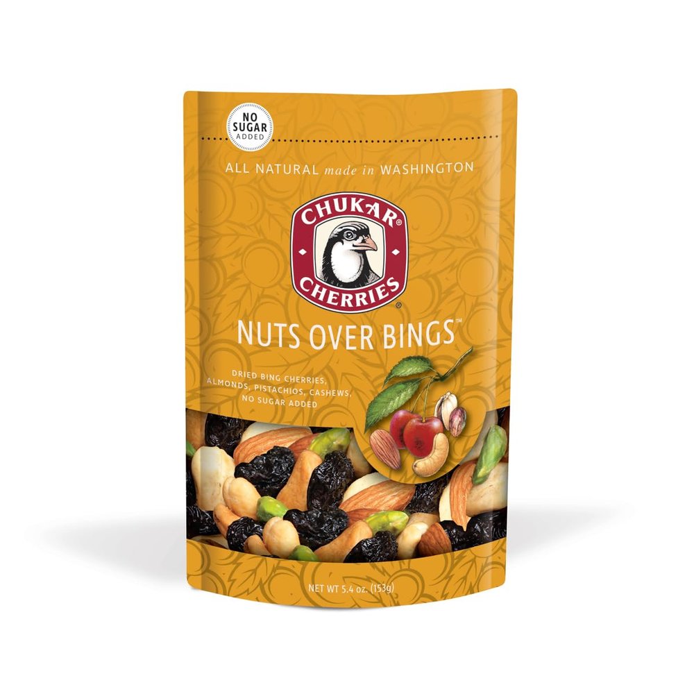 Chukar Cherries Nuts Over Bings (Pack of 4)