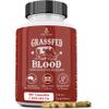 Ancestral Supplements Grass Fed Blood is Blood, Liver & Spleen Formula, 500mg, Grass Fed Beef Supplement, Red & White Blood Cell Formation, Immune and Heart Health Support, Non GMO, 180 Capsules view 1