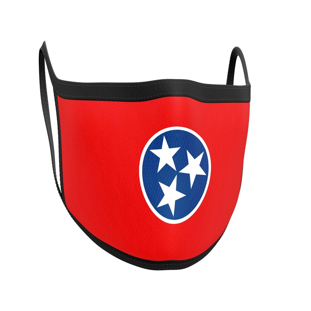Tennessee Face Mask | Tennessee Flag Face Mask | Tennessee Flag Face Mask | Comfortable, Reusable