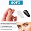 12 Pairs Adhesive Eye Glasses Nose Pads, Water-Drop Shape Stick on Anti-Slip Soft Silicone, Adhesive Nose Pads Glasses Nose Pad for Glasses, Eyeglasses and Sunglasses 2.5mm White view 3