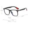 2020 New Transition Sunglasses Photochromic Reading Glasses for Men Square Presbyopia Eyewear +1.0 To +4.0 (blue, 3.25 x) view 3