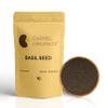 Edible Basil Seeds. | 8 Ounce or 0.5 Lb/227 grams | Tukmaria Sabja Seeds| Rich in Fibers | Add to Smoothies | Non GMO | Keto + non Gluten | Natural | By Carmel Organics view 1