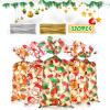 Blulu 120 Pieces Christmas Cellophane Treat Bags - Holiday Santa Socks Elf Candy Bags With 200 Gold and Silver Twist Ties for Xmas Present Decor (4 Patterns) view 3