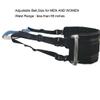 Patient Sit to Stand Lift Sling Medical Transfer Gait Belt Adjustable Pull Up Strap with Stainless Steel No-Slip Grip Handicap Bar Handles Aid Help Getting Up Full Body AmyBy Black view 3