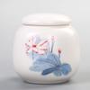 Jars Canisters Pet Cremation Urn Handmade Ceramics Memorial Urn Small Keepsake Funeral Urns for your Lovely Cat/Pet 10/14 (Color : E) view 1