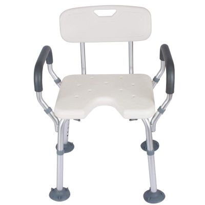 RTY-BY Shower Chairs for The Elderly, Shower Bench Seat for Disabled, Bath Stool for Showering, Adults Bathroom Bathtub Seat, with Handle and Backrest, Max. 150kg