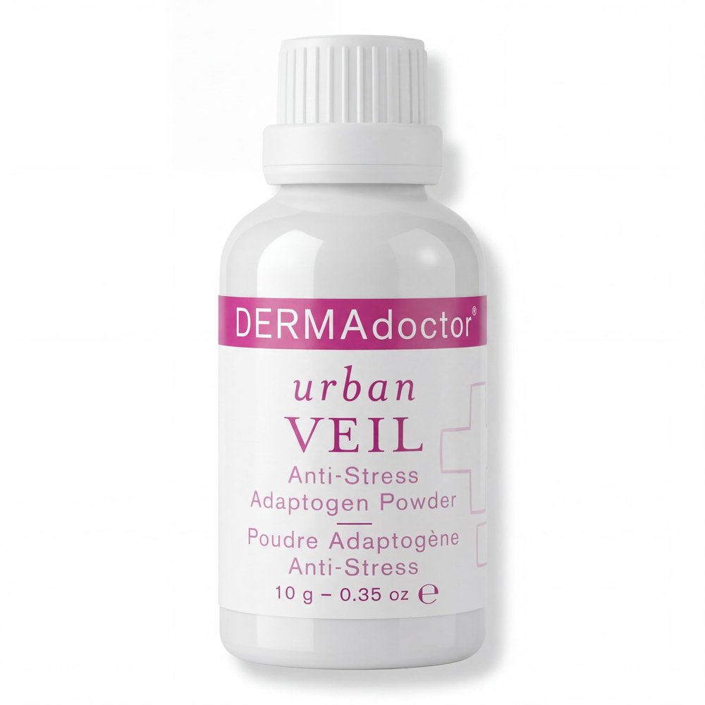 DERMAdoctor Urban Veil Antioxidant Powder, Niacinamide & Vitamin C, 0.35 oz