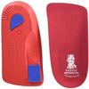 Vasyli Custom 3/4 Length Insoles, Red, X-Large, Fast & Effective Pain Relief, Solid Biomechanical Control, Firm Density, High Performance Orthotic, Athletes, Overweight Patients, Heat Moldable view 1