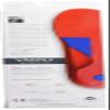 Vasyli Custom Full Length Insoles, Red, X-Large, Heel Grid Reduces Slippage, Firm Density, Biomechanical Control, Fast & Effective Pain Relief, Treats Pronation, Built-In Rearfoot Varus Angle view 3