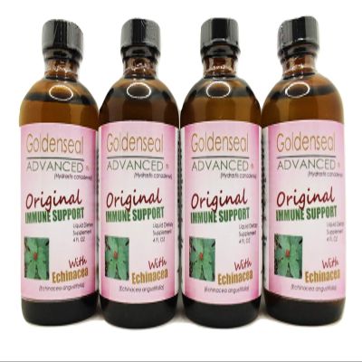Goldenseal-Echinacea Immune Support 4 oz. | Hydrastis Canadensis-Echinacea angustifolia | Farm Direct | Pack of 4