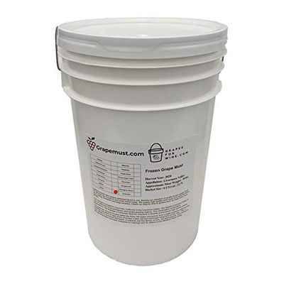 2020 Merlot Bucket Frozen Grape Must 6 Gallons - Livermore Valley California