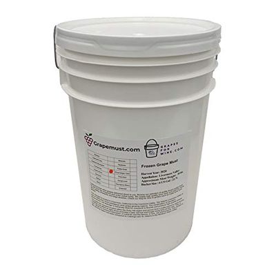2020 Chardonnay Bucket Frozen Grape Must 6 Gallons - Livermore Valley California