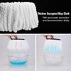 3 Pack Mop Replacement Heads for CLEANHOME Spin Mop, Microfiber Spin Mop Refills Round Shape view 3