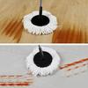 3 Pack Mop Replacement Heads for CLEANHOME Spin Mop, Microfiber Spin Mop Refills Round Shape view 4