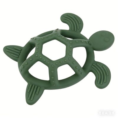 3D Turtle Model Toy Made of Soft Silicone,Kids Toys for 3+,Children Toy BPA-Free (1 Pack)
