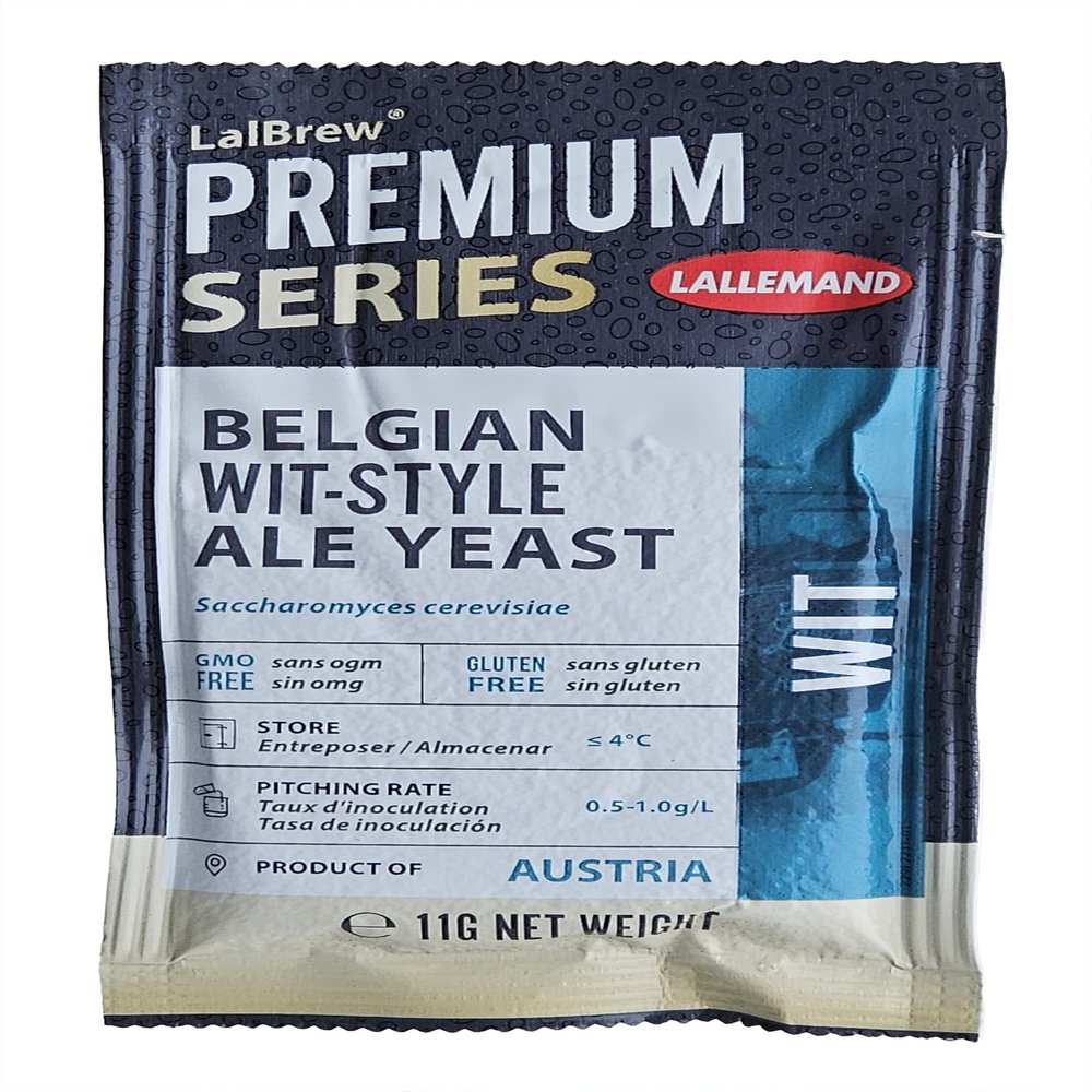 DANSTAR Lallemand LalBrew Premium Dry Beer Yeast Wit - 11 g